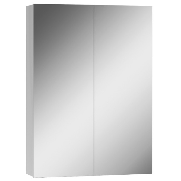 Шкаф зеркальный Норма 50 2 двери Айсберг Домино (DA1636HZ)