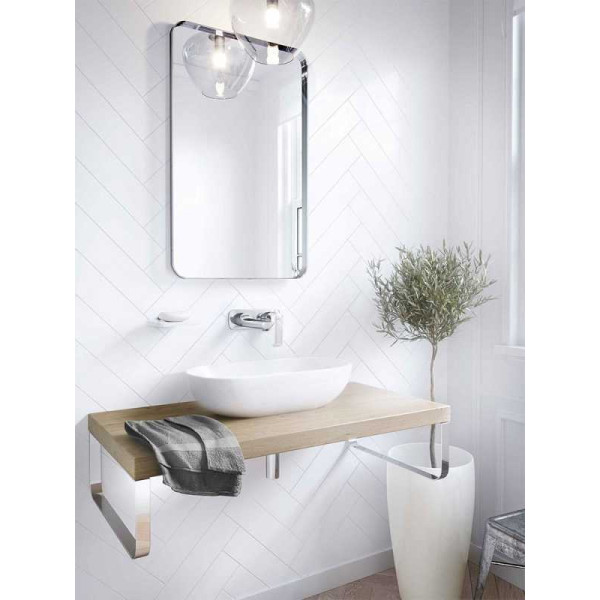 Смеситель для раковины Kludi Ameo хром, внешняя часть (412440575)