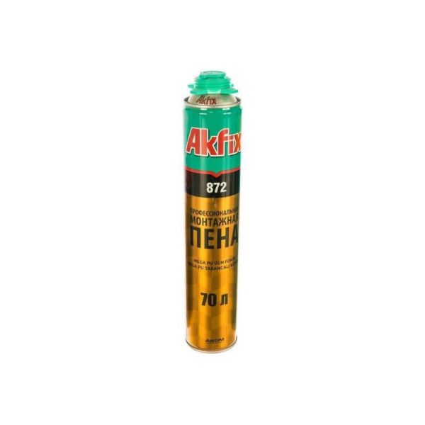 Пена монтажная Профессиональная полиуретановая Akfix 872, 70 л. (1020 гр.) (FA070)