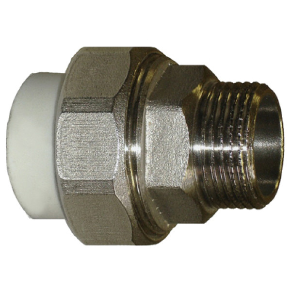 Сгон PP-R 63*2"Н "Pilsa" (белый) (80099) Сгон PP-R 63*2"Н "Pilsa" (белый) (80099)