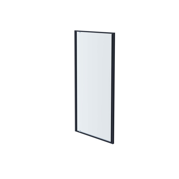 Душевая дверь Aquatek Ария 100x200 стекло прозрачное, профиль оружейная сталь (AQ ARI PI 10020GM)