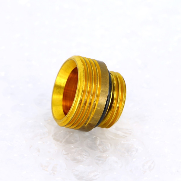 Переходник радиаторный 1/2"*3/4"(18) евроконус O-Ring Uni-Fitt (латунь) 199E2300
