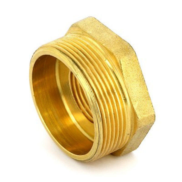Футорка 1"Вх2"Н Uni-Fitt (латунь) 604G7400