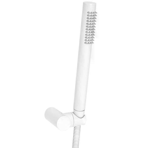 Смеситель для раковины Rea Lungo с душевым комплектом белый (REA-B8030)