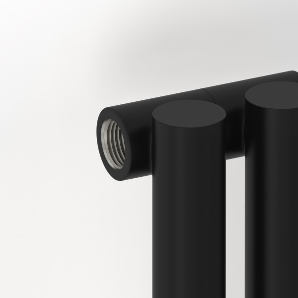 Радиатор стальной Сунержа Эстет 225x1200 5 секций черный матовый (31-0301-1205) Радиатор стальной Сунержа Эстет 225x1200 5 секций черный матовый (31-0301-1205)