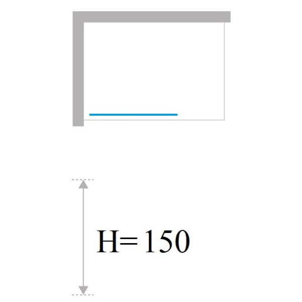Душевая шторка на ванну NEW TRENDY Avexa 100 см (EXK-2009) Душевая шторка на ванну NEW TRENDY Avexa 100 см (EXK-2009)