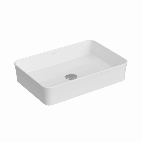Раковина накладная Berges Ego SL 55x38 см белая (181009) Раковина накладная Berges Ego SL 55x38 см белая (181009)