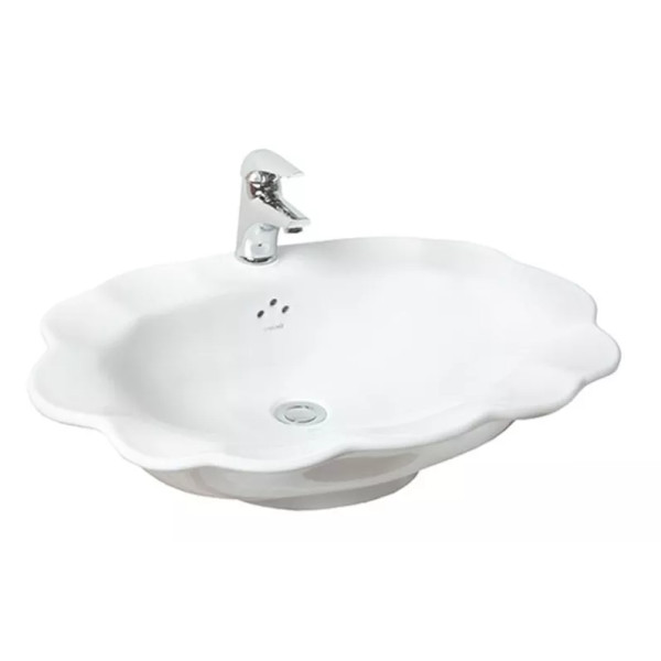 Раковина накладная Creavit Trump 71x48,5 белая (TP175-00CB00E-0000)