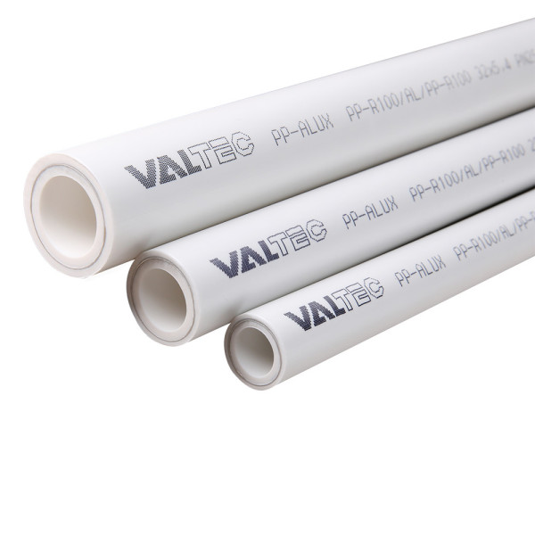 Труба PP-R 25 мм армированная алюминием VALTEC PP-ALUX PN 25 (белая, штанга 4 м.) VTp.700.AL25.25 Труба PP-R 25 мм армированная алюминием VALTEC PP-ALUX PN 25 (белая, штанга 4 м.) VTp.700.AL25.25