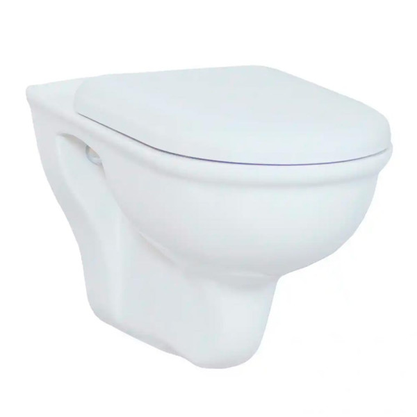 Унитаз подвесной с биде Creavit Selin 36,5x56x36,8 белый (SL320-00CB00E-0000)