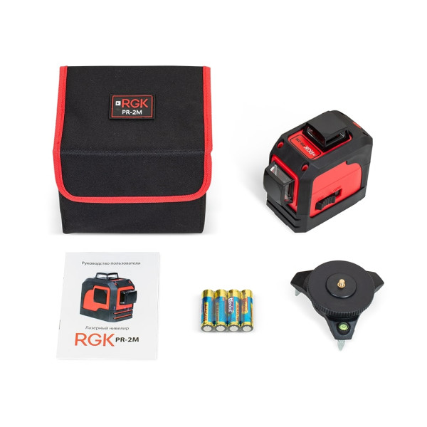 Уровень лазерный RGK PR-2M (4610011871801) Уровень лазерный RGK PR-2M (4610011871801)