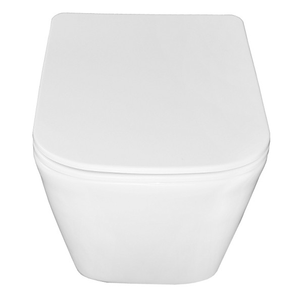 Унитаз подвесной Hugo безободковый с сиденьем микролифт 480x350x363 (AZ-3103) Унитаз подвесной Hugo безободковый с сиденьем микролифт 480x350x363 (AZ-3103)