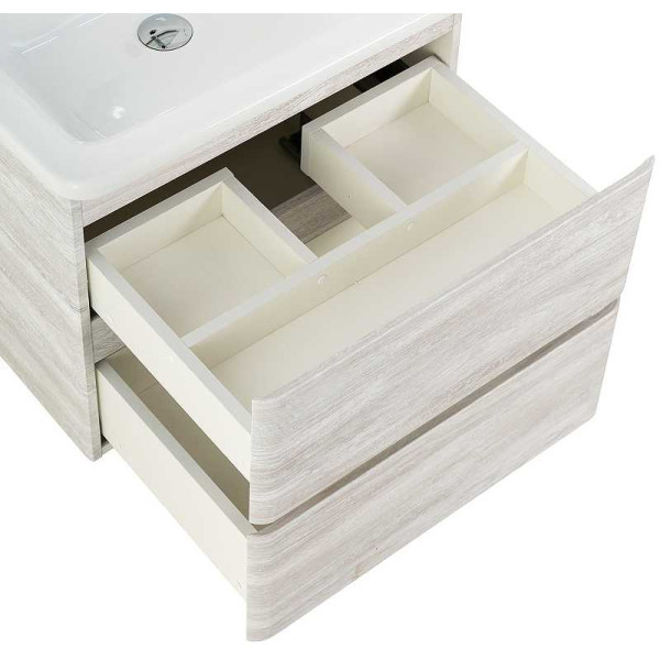 Тумба подвесная BelBagno Albano-CER 60 Rovere Vintage Bianco (ALBANO-CER-600-2C-SO-RVB) Тумба подвесная BelBagno Albano-CER 60 Rovere Vintage Bianco (ALBANO-CER-600-2C-SO-RVB)