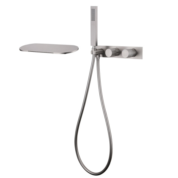 Смеситель для ванны и душа Abber Rund золото (AF8731SP)