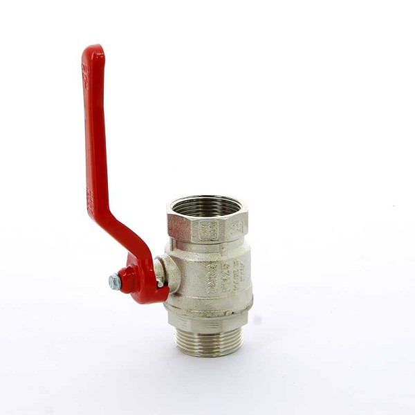 Кран Itap 1 1/4" ВН шаровый Vienna (красная ручка) (1170114)