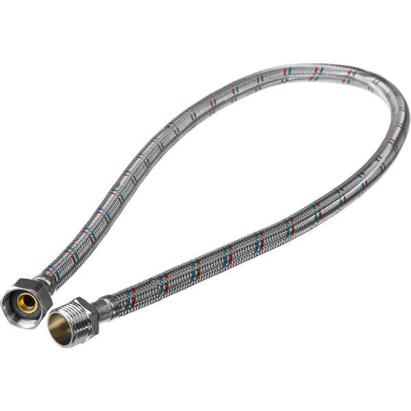 Подводка гибкая для воды 300 мм. 1/2" ВН (нерж. сталь) Azario (AZ-0,3-FM) Подводка гибкая для воды 300 мм. 1/2" ВН (нерж. сталь) Azario (AZ-0,3-FM)