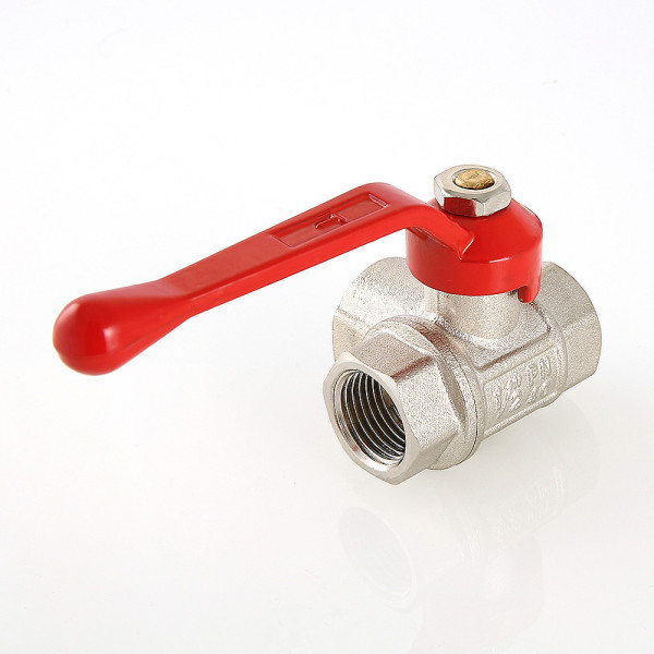 Кран 1/2" шаровый трёхходовой T-порт Valtec (красная ручка) VT.361.N.04 Кран 1/2" шаровый трёхходовой T-порт Valtec (красная ручка) VT.361.N.04