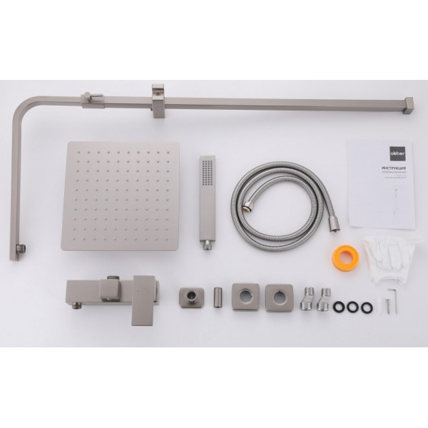 Душевая система Abber Daheim  сатин (AF8220SPL)