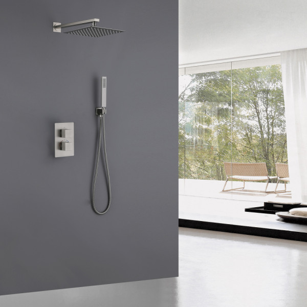 Душевая система Abber Daheim  сатин (AF8251SP)