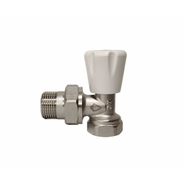 Клапан регулировочный угловой 1/2" Arrowhead Element-M (никель) (211122) Клапан регулировочный угловой 1/2" Arrowhead Element-M (никель) (211122)