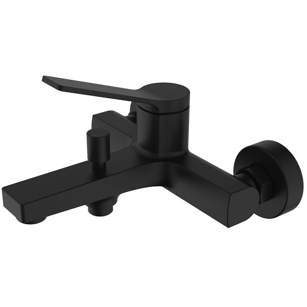 Смеситель для ванны и душа Azario Vise с душевым комплектом черный (AZ-VSA238330PA) Смеситель для ванны и душа Azario Vise с душевым комплектом черный (AZ-VSA238330PA)