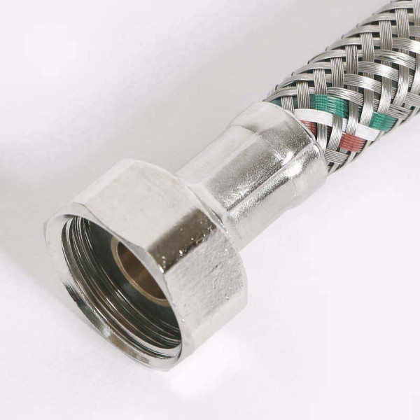 Подводка гибкая Uni-Fitt 600 мм 1/2" ВВ DN 8 оплётка из нерж. стали (500S2006) Подводка гибкая Uni-Fitt 600 мм 1/2" ВВ DN 8 оплётка из нерж. стали (500S2006)