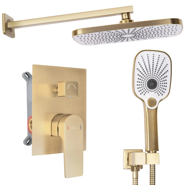 Душевая система Rea Moby Gold mat (REA-P2403) Душевая система Rea Moby Gold mat (REA-P2403)