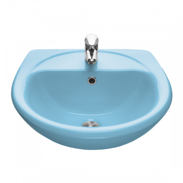 Раковина подвесная Santeri Соната голубая 54x48,5x22,5 голубая (1.3111.2.S06.11B.0) Раковина подвесная Santeri Соната голубая 54x48,5x22,5 голубая (1.3111.2.S06.11B.0)