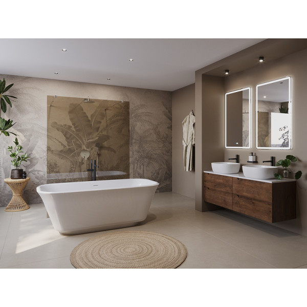 Ванна акриловая BelBagno Due 170x80 белая (BB702-1700-800-K) Ванна акриловая BelBagno Due 170x80 белая (BB702-1700-800-K)