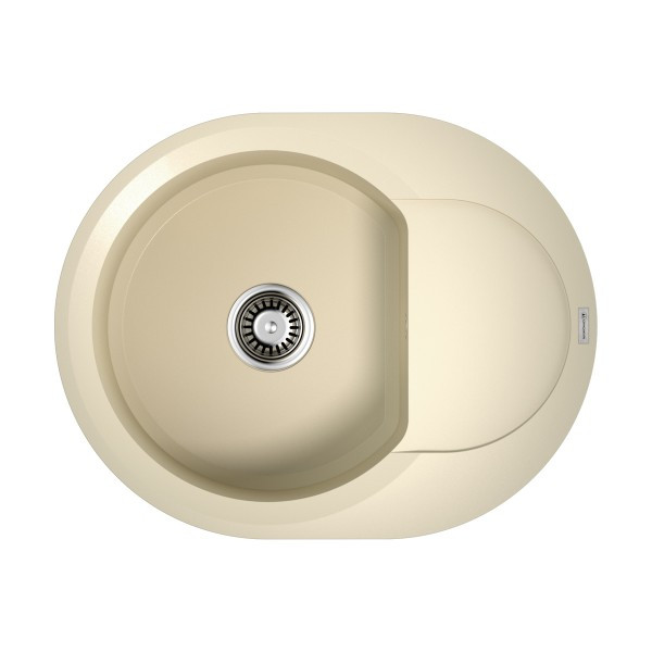 Мойка для кухни врезная Omoikiri Sakaime 60E-BE 600х470 ваниль (4993121) Мойка для кухни врезная Omoikiri Sakaime 60E-BE 600х470 ваниль (4993121)