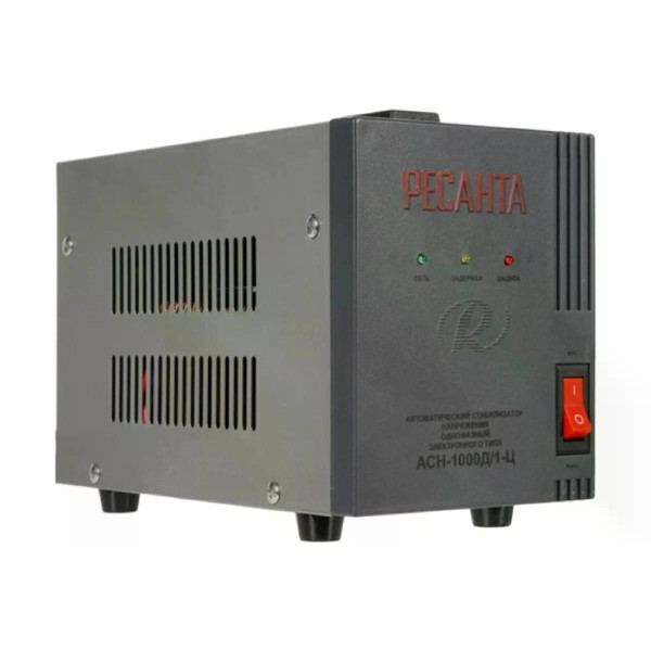 Стабилизатор напряжения Ресанта АСН-1000Д/1-Ц (63/6/38) Стабилизатор напряжения Ресанта АСН-1000Д/1-Ц (63/6/38)