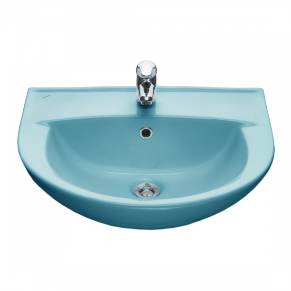 Раковина подвесная Santeri Виктория голубая 56x45,3x20 голубая (1.3111.6.S06.11B.0)