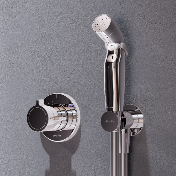 Гигиенический набор AM.PM X-Joy для скрытого монтажа со встроенным смесителем для душа с ТМС (F0H85A400) Гигиенический набор AM.PM X-Joy для скрытого монтажа со встроенным смесителем для душа с ТМС (F0H85A400)