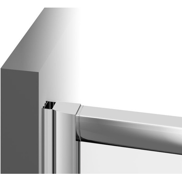 Дверь душевая Ravak Supernova 79x198 стекло прозрачное, профиль сатин (15V40UR2Z1)