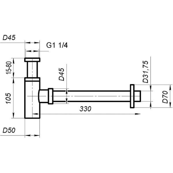 Сифон для раковины BelBagno хром (BB-SMT2-01) Сифон для раковины BelBagno хром (BB-SMT2-01)