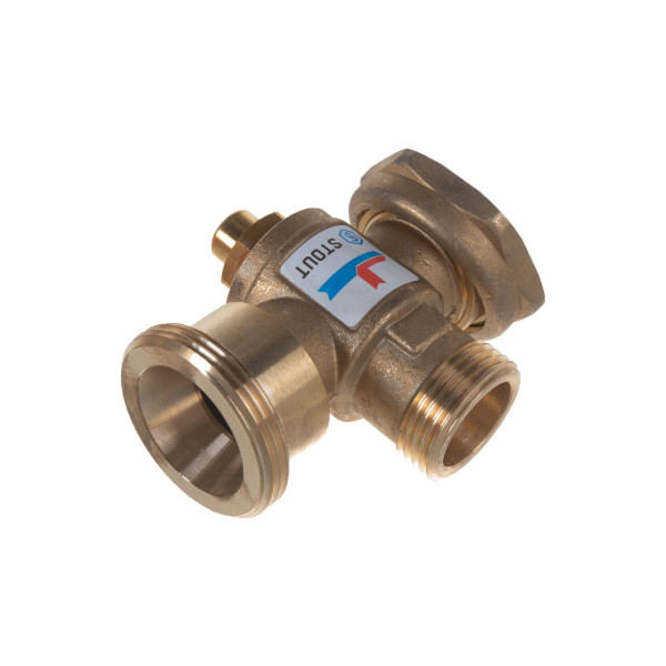 Вентиль термостатический смесительный Stout 1 1/2"Н*1 1/2"В*1"Н 60°C SVM-0050-326006 Вентиль термостатический смесительный Stout 1 1/2"Н*1 1/2"В*1"Н 60°C SVM-0050-326006