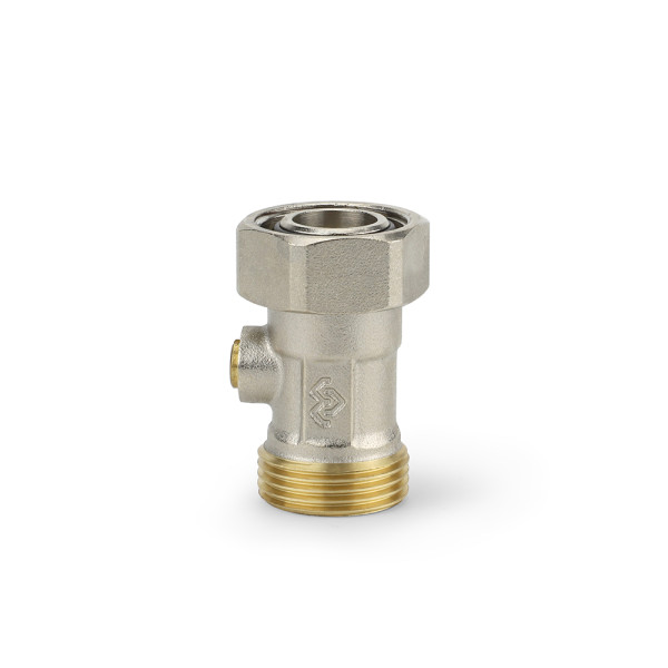 Фитинг со встроенным шаровым краном Varmega 3/4"(18)ЕКх3/4"(18)ЕК (VM14301)