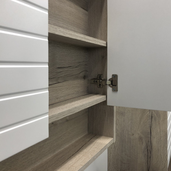 Пенал подвесной Comforty Классик 600x800x135 белый (00-00001288)