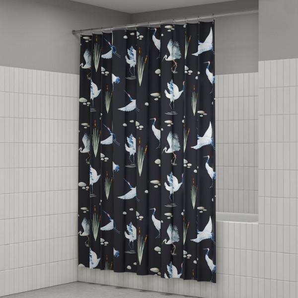 Шторка для ванны текстиль Iddis 200x180 полиэстер (BP01P18i11)