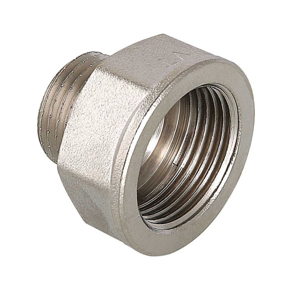 Переход 3/8"Нх1/2"В Valtec (никель) (VTr.592.N.0403) Переход 3/8"Нх1/2"В Valtec (никель) (VTr.592.N.0403)