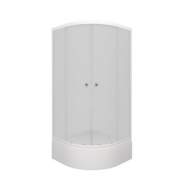 Душевое ограждение Triton Стандарт 90x90 стекло матовое, профиль белый (DK221_1) Душевое ограждение Triton Стандарт 90x90 стекло матовое, профиль белый (DK221_1)