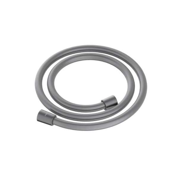 Шланг для душа Aquatek 120 см ПВХ шлифованный черный хром (AQ2104BGM)