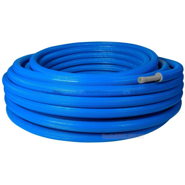 Труба п/э Stout PE-Xa/EVOH 32x4,4 мм (серая, в теплоизоляции (синяя), бухта 50 м) (SPI-0004-003244)