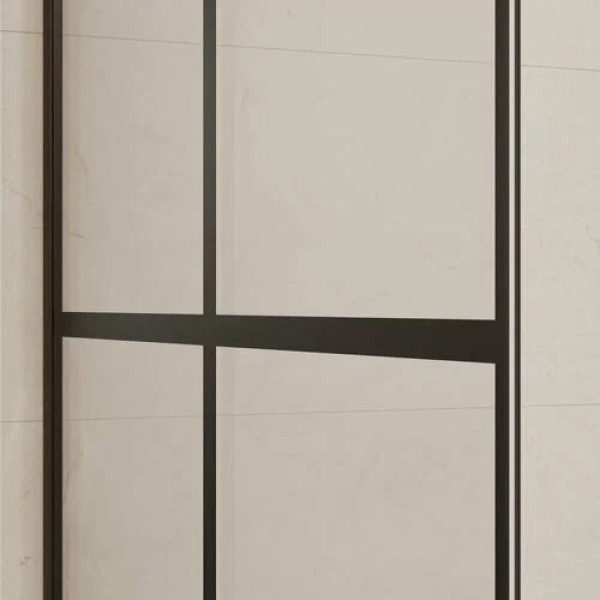 Душевое ограждение RGW WA-011-B 68x200 стекло прозрачное, профиль черный (35101160-84)