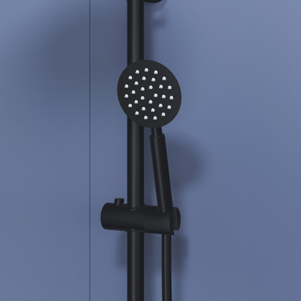 Душевая система RGW Shower Panels черный (59140124-04) Душевая система RGW Shower Panels черный (59140124-04)