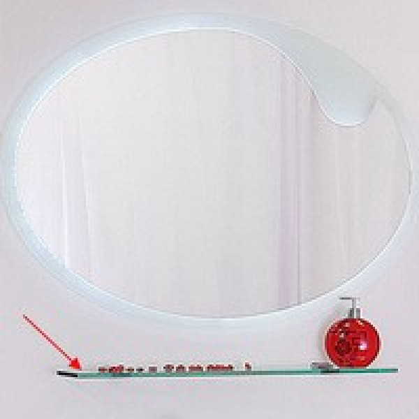 Зеркало BandHours Flores 900х20х680 R с подсветкой (Flr900.11 01/02 R) Зеркало BandHours Flores 900х20х680 R с подсветкой (Flr900.11 01/02 R)