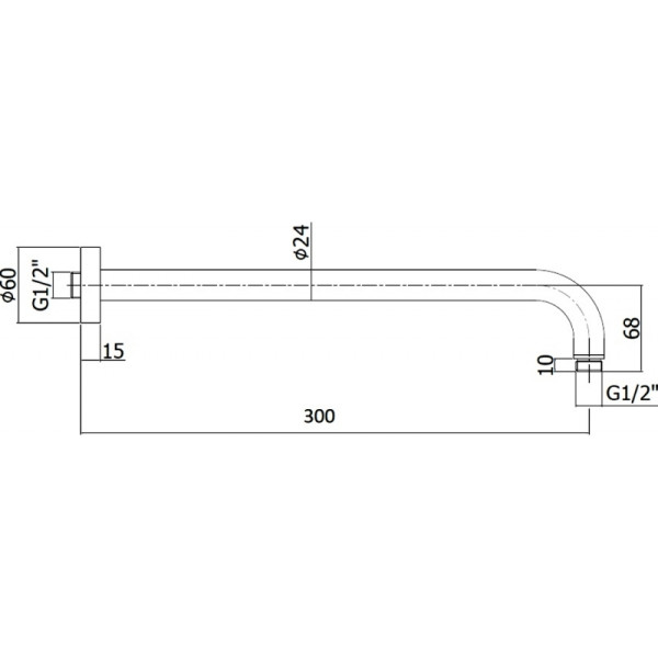 Настенный держатель Paffoni Lusso хром (ZSOF035CR) Настенный держатель Paffoni Lusso хром (ZSOF035CR)