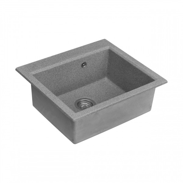 Мойка для кухни врезная Aquaton Линеа 584x517x228 серый (1.A733.0.32L.W23.0)