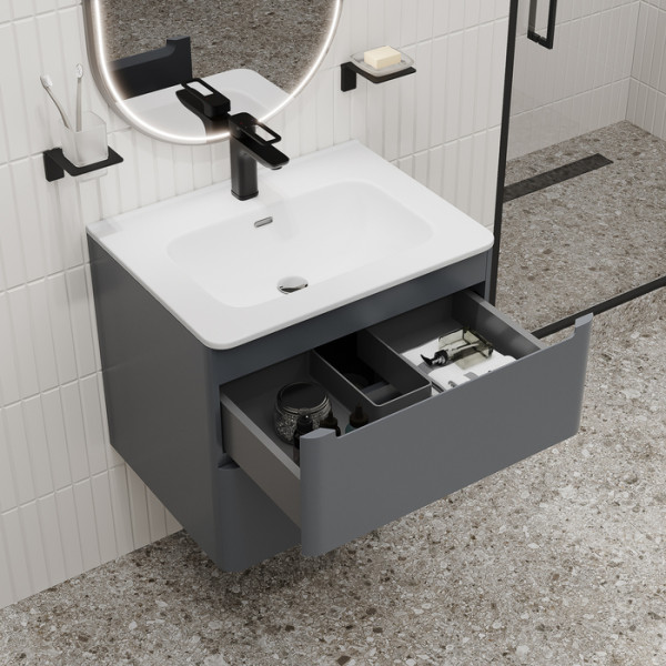 Тумба подвесная Iddis Edifice 60x46,7 темно-серый (EDI60D0i95) Тумба подвесная Iddis Edifice 60x46,7 темно-серый (EDI60D0i95)