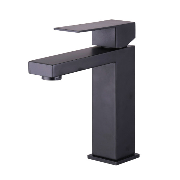 Смеситель для раковины Melodia della vita Square черный (MDV30620bk)